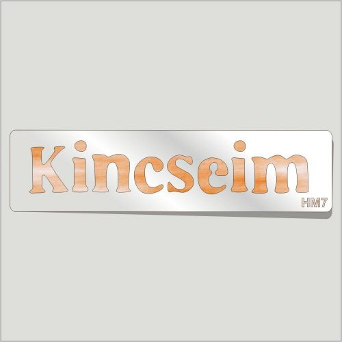 Kincseim Festősablon Felirat