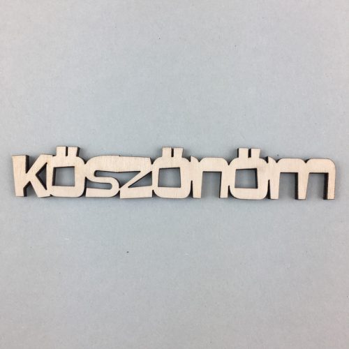  Köszönöm